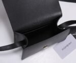 Saint Laurent Kaia North/South Satchel In Vegetable-Tanned Leather Black 668809Bwr0W1000 - Image 2