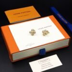 Louis Vuitton Vivienne Earrings In Gold - Image 5