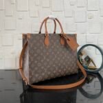 [Super Vip 1:1] Louis Vuitton Onthego Organizer Brown 37Cm M14235 - Image 3