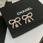 Chanel Earrings Gold - Image 6