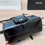 Prada Dangle Medium Leather Top Handle Bag Black 29Cm 1Bb138 2Cyr F0002 V Ooo - Image 7