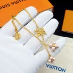 Louis Vuitton Lv Floragram Bracelet Gold M1738A - Image 4