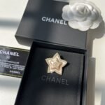 Chanel Cc Star Brooch Gold - Image 5