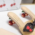 Louis Vuitton X Takashi Murakami Cherie Mule Beige 1Ahlsq - Image 8