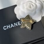 Chanel Cc Star Brooch Gold - Image 9