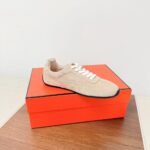 Hermes Master Sneaker Beige Perlino H261010Z DI370 - Image 4