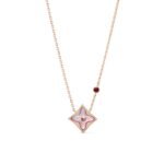 Louis Vuitton Color Blossom Bb Star Necklace Red Gold