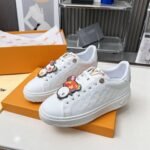 Louis Vuitton X Murakami Time Out Sneaker White 1Agzgj - Image 3