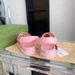 Gucci Women’S Sandal With Mini Double G Pastel Pink 660243 J8700 5815 - Image 7
