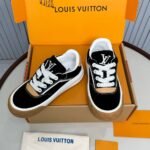 Louis Vuitton LV Tilted Sneaker Black 1AJ734 - Image 3