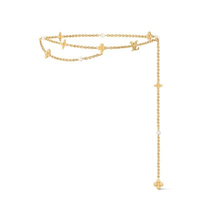 Louis Vuitton Lv Chain Pearl Belt M8655Z