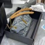 [Super Vip 1:1] Saint Laurent Puffer Toy In Denim 28Cm 7593372Pt674575 - Image 3