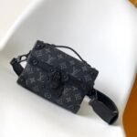 [Super Vip 1:1] Louis Vuitton Soul Trunk Bag Monogram Black 19Cm M11743 - Image 2
