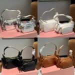Miumiu Nappa Pocket Bag White 20Cm 5Bc146 2F8N F0009 V Ooo - Image 3
