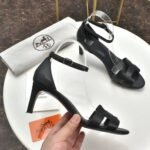 Hermes Joy 70 Sandal Black H242118Z 02360 - Image 3
