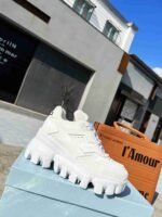 Prada Cloudbust Thunder Sneakers White 1E819L3Kr2F0009F050 - Image 4