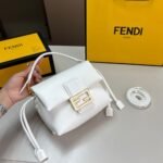 Fendi Mamma Baguette Medium White 18Cm 8Bs105Abvef0K7E - Image 2