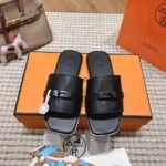 Hermes Gabriel Sandal Noir H231736Zh02400 - Image 4
