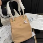 Prada Mariner Re Nylon Small Bucket Bag Camel Brown 22Cm 1Be082 2Hg8 F0040 V Ooo - Image 5