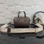 [Super Vip 1:1] Louis Vuitton Speedy Bandoulière 20 Bag Damier Ebene Coated Canvas Brown 20Cm N40489 - Image 2