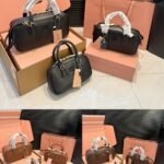 Miumiu Arcadie Bag Black 23Cm 5Bb142 2Cr3 F0002 V Oon - Image 3