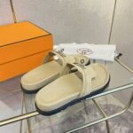 Hermes Empire Sandal Beige H221075Z C9365 - Image 4