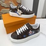 Louis Vuitton Time Out Sneaker Cacao Brown 1Aivib - Image 3