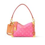 Louis Vuitton Side Trunk MM Monogram Origine Rose Ruban 23Cm