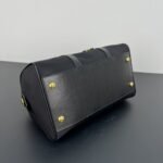 Prada Re Edition 1978 Re Nylon X Saffiano Medium Top Handle Bag Black 31Cm 1Bb233 R064 F0002 V Zom - Image 5