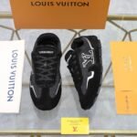 Louis Vuitton Lv Rally Sneaker Black 1Ahtzk - Image 4