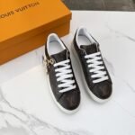 Louis Vuitton Time Out Sneaker Cacao Brown 1Aivib - Image 4