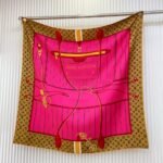Louis Vuitton My Neverfull Square Rose Fuchsia 90Cm M96258 - Image 2
