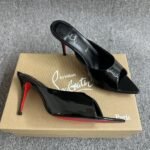 Christian Louboutin Miss Z Mule Black 1250997B439 - Image 4