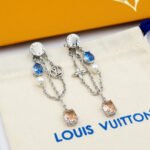 Louis Vuitton Heirloom Pendant Earrings Silver M02889 - Image 2