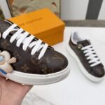 Louis Vuitton Time Out Sneaker Cacao Brown 1Aivib - Image 5