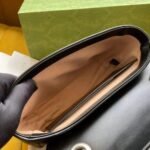 Gucci Gg Marmont Mini Shoulder Bag Black 22Cm 446744 Um8An 1000 - Image 9