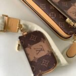 [Super Vip 1:1] Louis Vuitton Trio Messenger Bag Monogram Stripes Brown 25Cm M45965 - Image 6