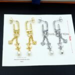 Louis Vuitton Lv Iconic Hook Earrings Silver M02674 - Image 7