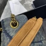 [Super Vip 1:1] Saint Laurent Puffer Toy In Denim 28Cm 7593372Pt674575 - Image 4