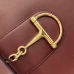 Gucci 73 Small Bucket Bag Rosso Ancora Red Smooth Leather 20Cm 833665 Aaec2 6207 - Image 5