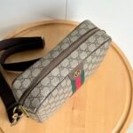 Gucci Ophidia Medium Crossbody Bag Beige And Dark Brown 28Cm 834468 Faeof 9745 - Image 4