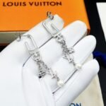 Louis Vuitton Lv Iconic Hook Earrings Silver M02674 - Image 3