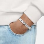 Louis Vuitton Lv Towards Bangle Silver M1394M - Image 6