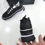 Chanel Women’S Suede Sneaker Black G39072 Y55826 K4284 - Image 9