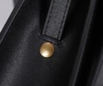 Saint Laurent Kaia North/South Satchel In Vegetable-Tanned Leather Black 668809Bwr0W1000 - Image 4