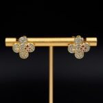 Louis Vuitton Vivienne Earrings In Gold - Image 3