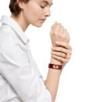 Set Gucci Cuff Bracelet And Ring Interlocking Enamel Red Gold Tone - Image 5