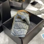 [Super Vip 1:1] Saint Laurent Puffer Toy In Denim 28Cm 7593372Pt674575 - Image 5