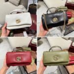 Gucci Gg Milano Mini Top Handle Bag White Puffy Leather 21Cm 806017 Aad5X 9110 - Image 3