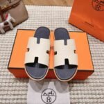 Hermes Izmir Sandal Blanc Gomme H221824Zhgc465 - Image 2